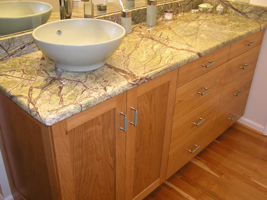 vanity with bowl